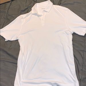 All white Collared shirt